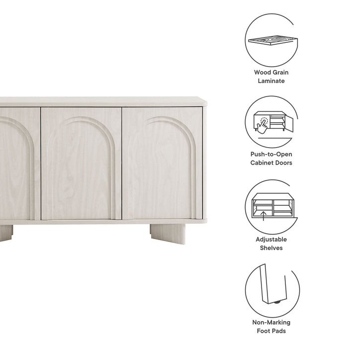 Flux Arched 3-Door Sideboard