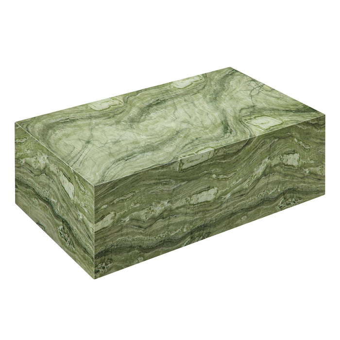 Jordana Square Plinth Indoor - Outdoor Patio Concrete Coffee Table