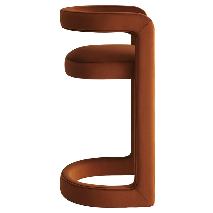 Winslow Performance Velvet Bar Stool