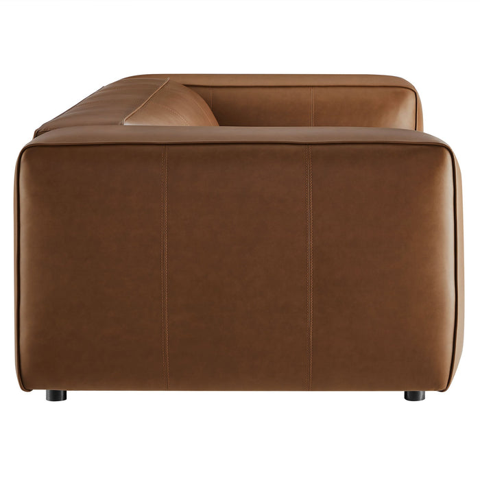 Auren Upholstered Vegan Leather Sofa