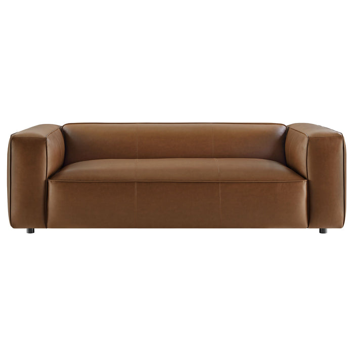 Auren Upholstered Vegan Leather Sofa