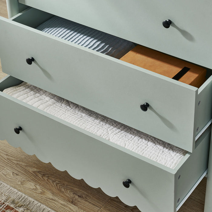 Emmeline Scalloped 5-Drawer Chest