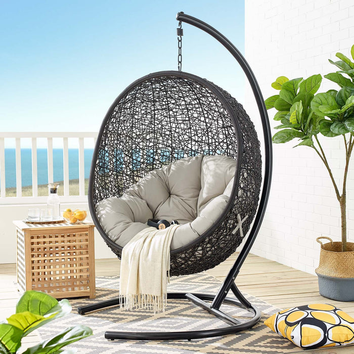 Encase Swing Outdoor Patio Lounge Chair