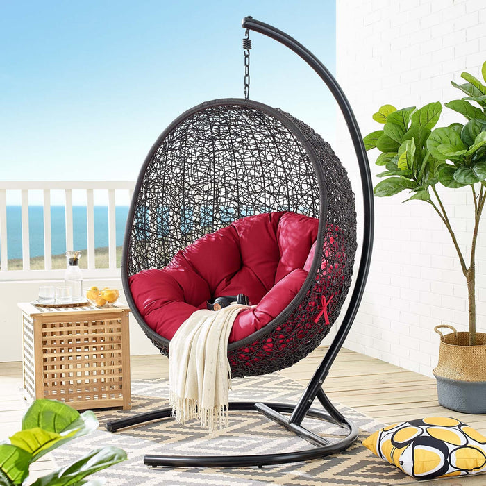 Encase Swing Outdoor Patio Lounge Chair