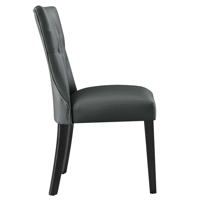 Silhouette Dining Vinyl Side Chair