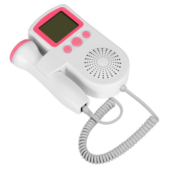 At-Home Fetal Doppler with LCD Display and 3MHz Probe