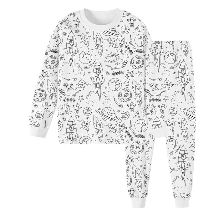 Imaginative Children's Pajamas, Whimsical Design