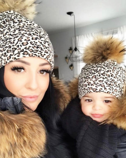 Tuque Adulte Coton | Adult Cotton Beanie LEOPARD - Pominie