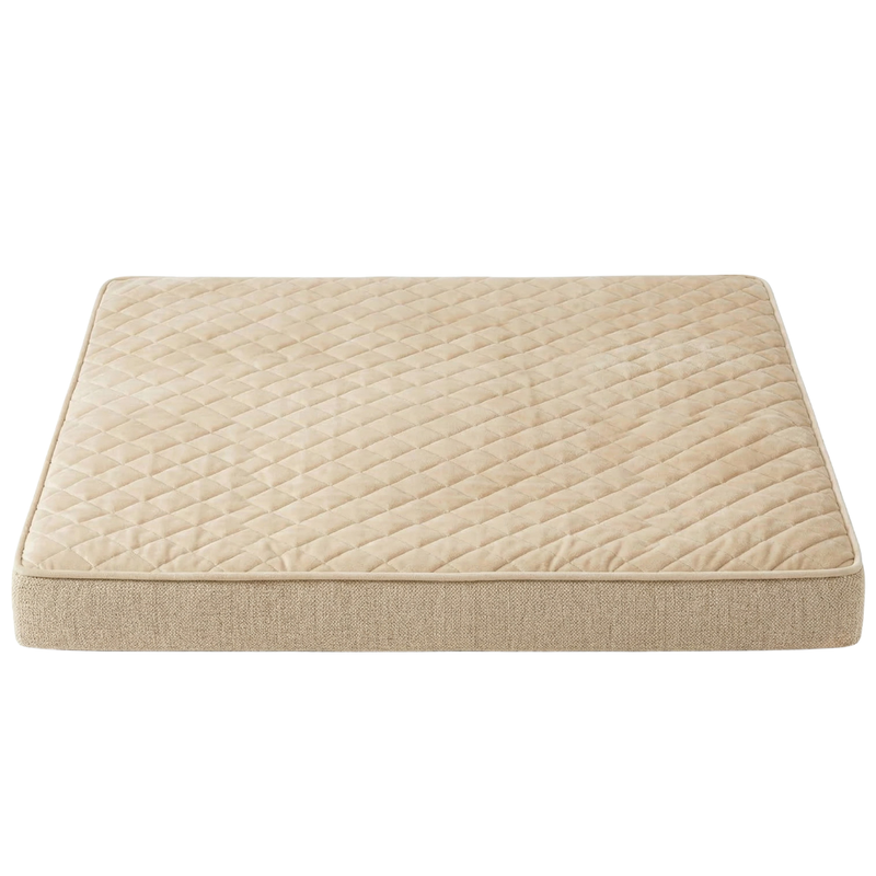 Large Pet Bed with Memory Foam, Soft Removable Cover, 41"x27"
