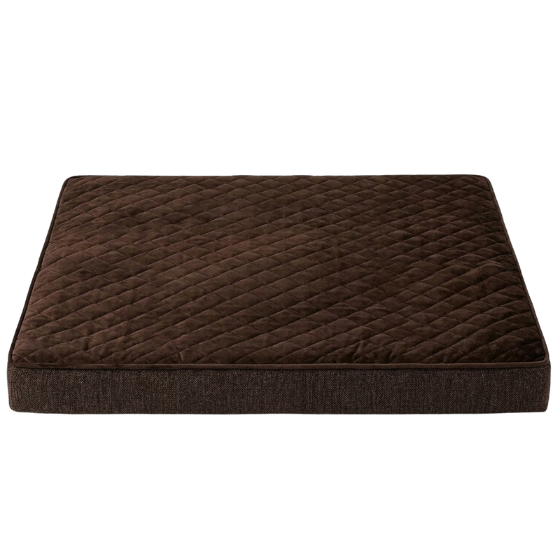 Large Pet Bed with Memory Foam, Soft Removable Cover, 41"x27"