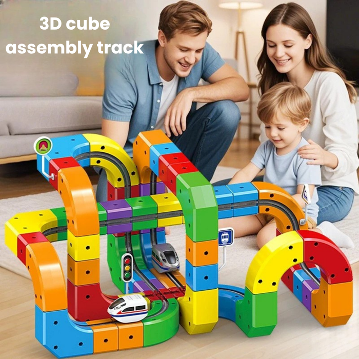 Creative DIY Train Track, Engaging Activity