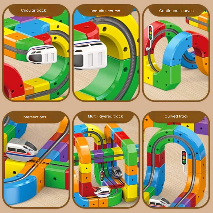 Creative DIY Train Track, Engaging Activity