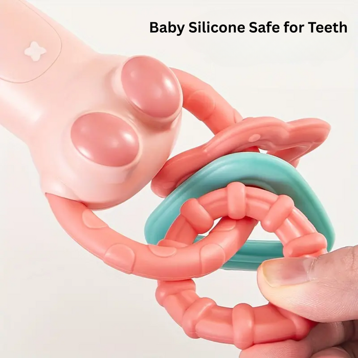 Sensory Baby Rattle, Safe and Educational