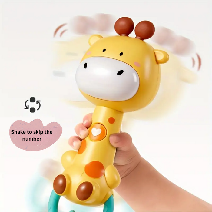 Sensory Baby Rattle, Safe and Educational