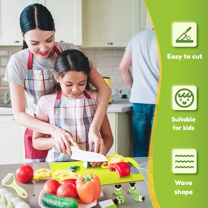 Child-friendly Cooking Set, Safe Kitchen Tools