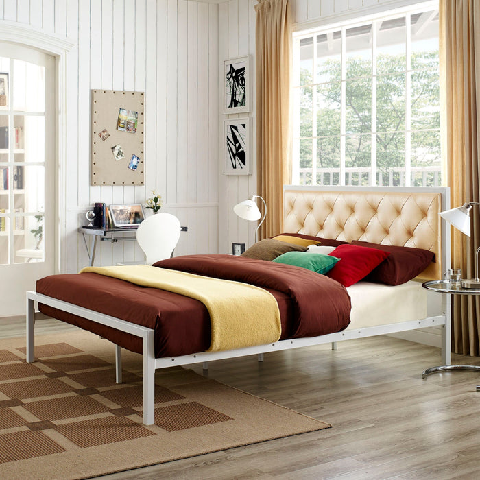 Mia Vinyl Bed