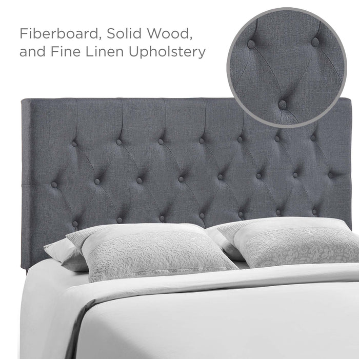 Clique Upholstered Fabric Headboard