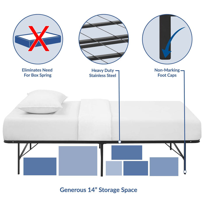 Horizon Stainless Steel Bed Frame