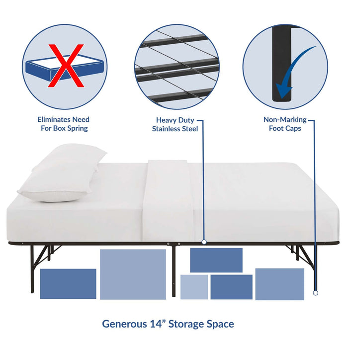 Horizon Stainless Steel Bed Frame