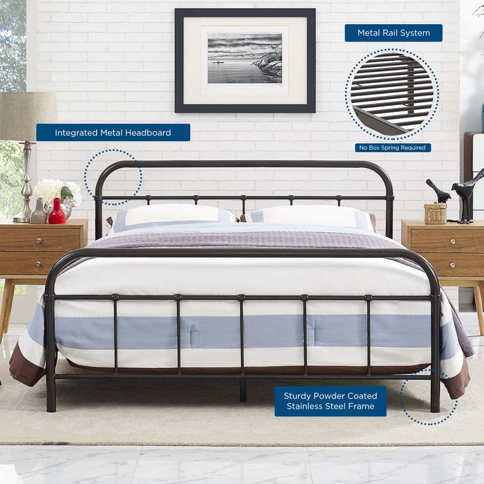 Maisie Stainless Steel Bed Frame