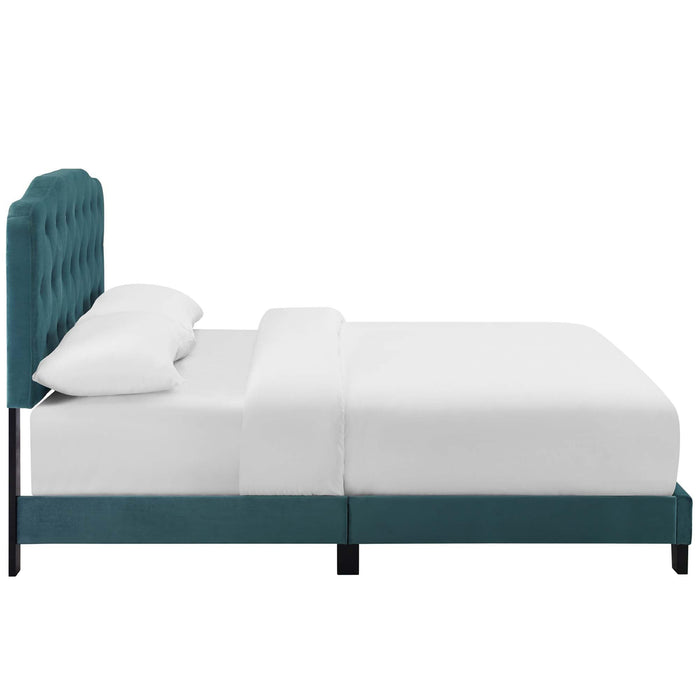 Amelia Performance Velvet Bed