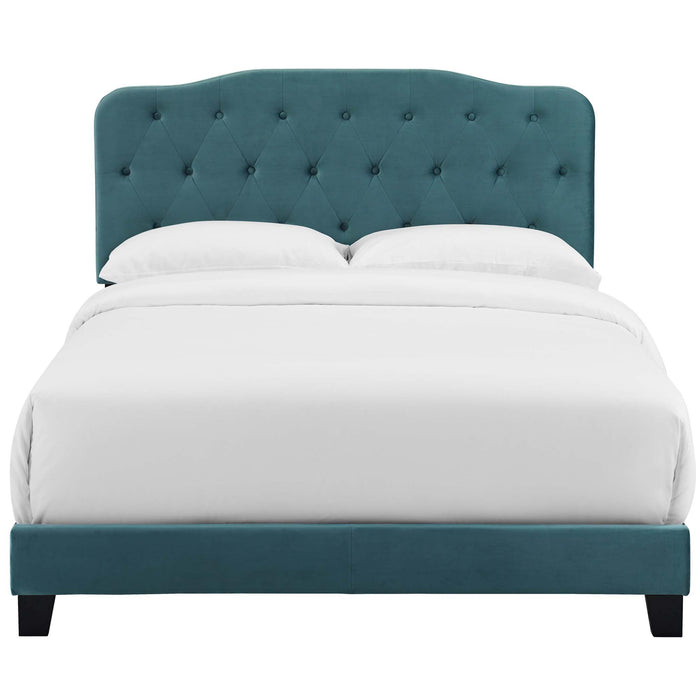 Amelia Performance Velvet Bed