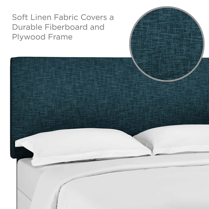 Taylor Upholstered Linen Fabric Headboard