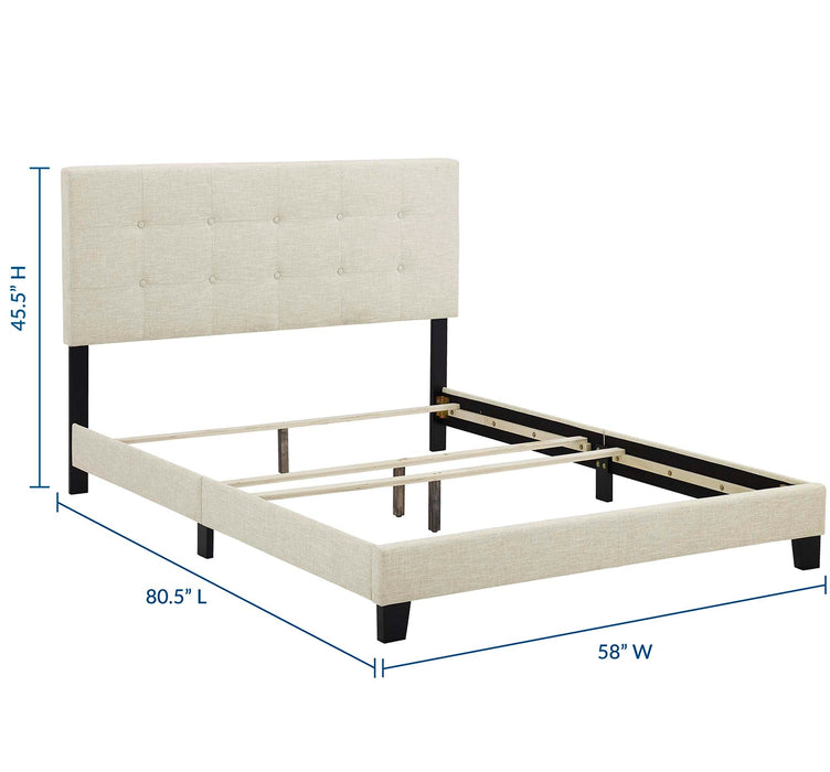 Amira Upholstered Fabric Bed