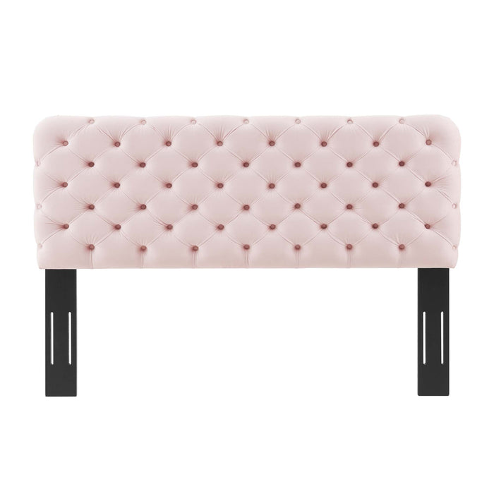 Lizzy Tufted Performance Velvet Headboard