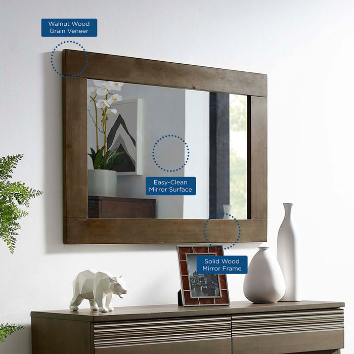 Everly Wood Frame Mirror