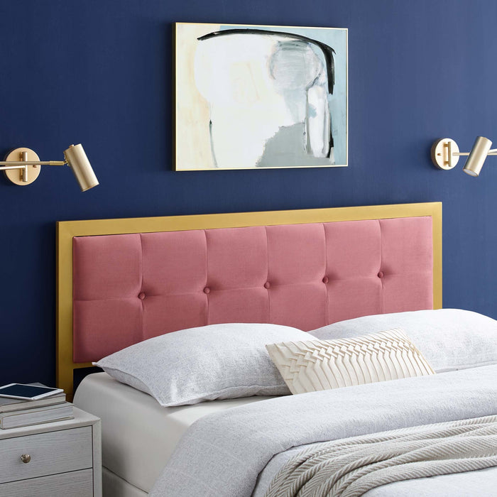 Teagan Tufted Performance Velvet Headboard