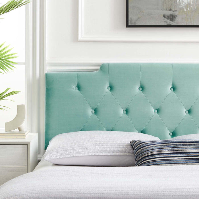 Juliet Tufted Performance Velvet Headboard