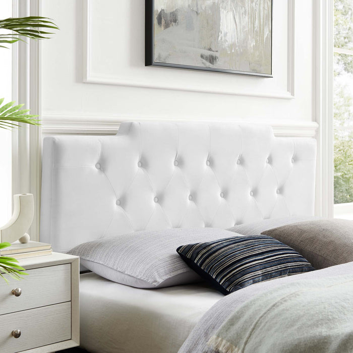 Juliet Tufted Performance Velvet Headboard