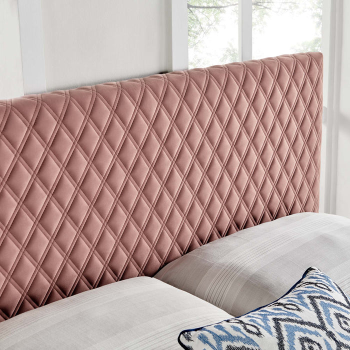 Angela Performance Velvet Headboard