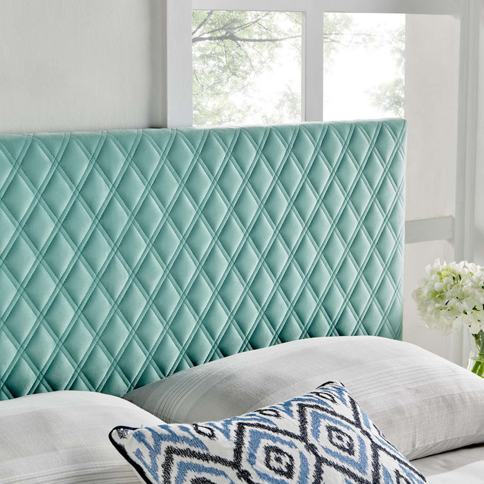 Angela Performance Velvet Headboard