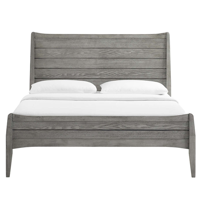 Georgia Wood Platform Bed