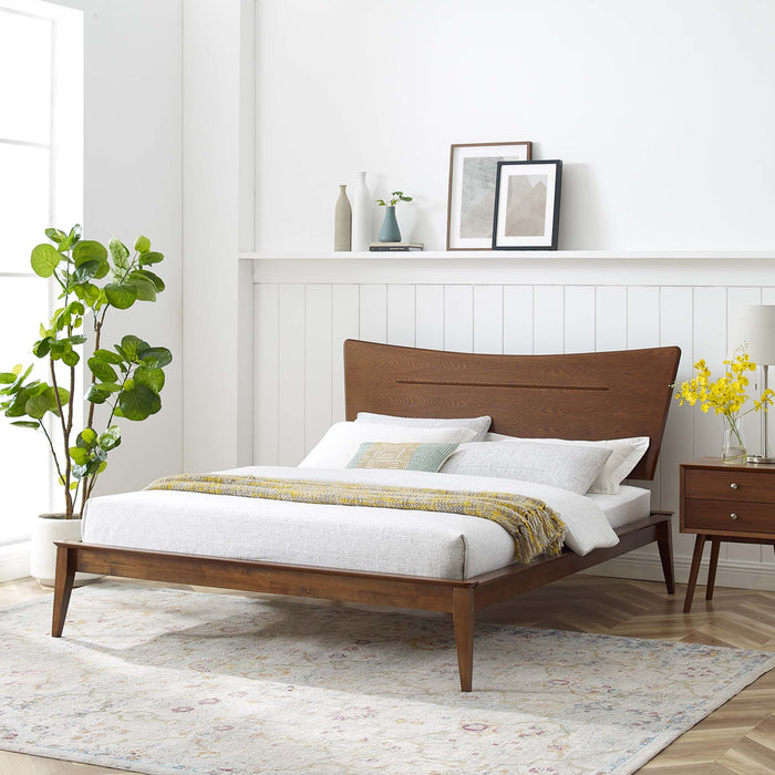 Astra Wood Platform Bed