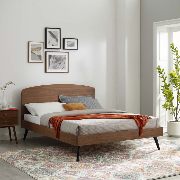 Bronwen Wood Platform Bed