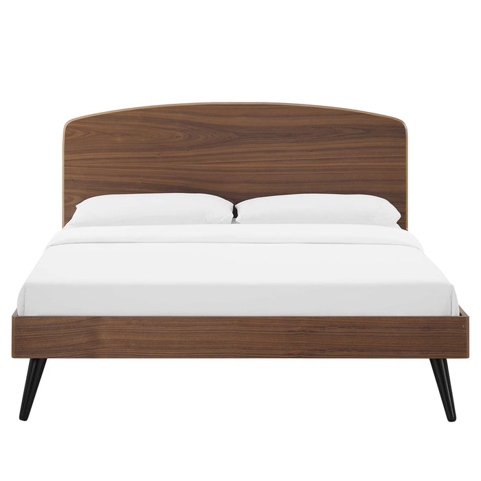 Bronwen Wood Platform Bed