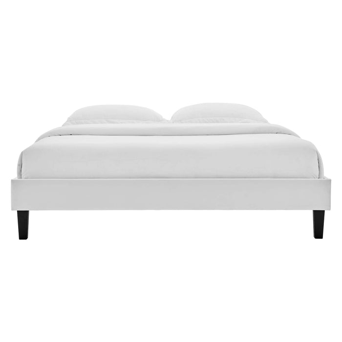 Soleil Performance Velvet Bed