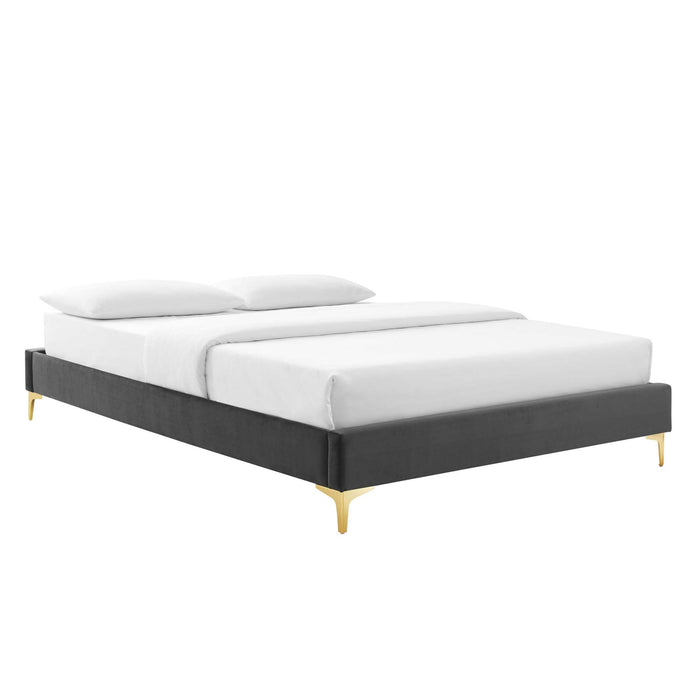 Sutton Performance Velvet Bed Frame