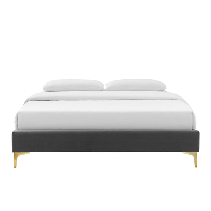 Sutton Performance Velvet Bed Frame