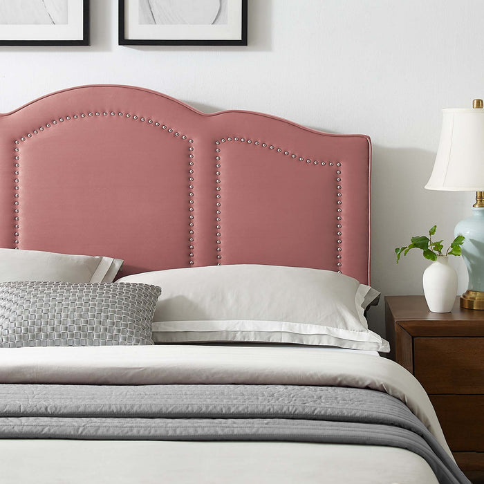 Cecilia Performance Velvet Headboard