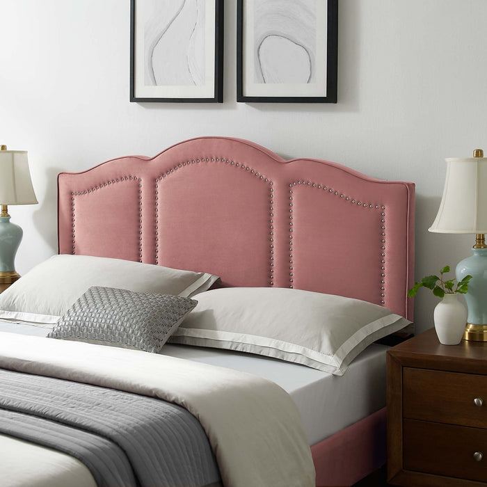 Cecilia Performance Velvet Headboard