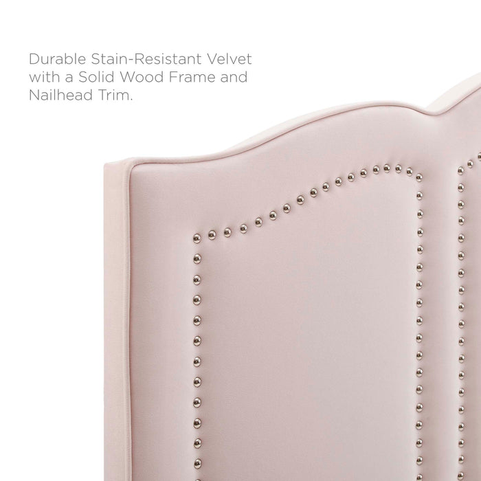 Cecilia Performance Velvet Headboard