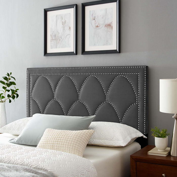 Greta Performance Velvet Headboard