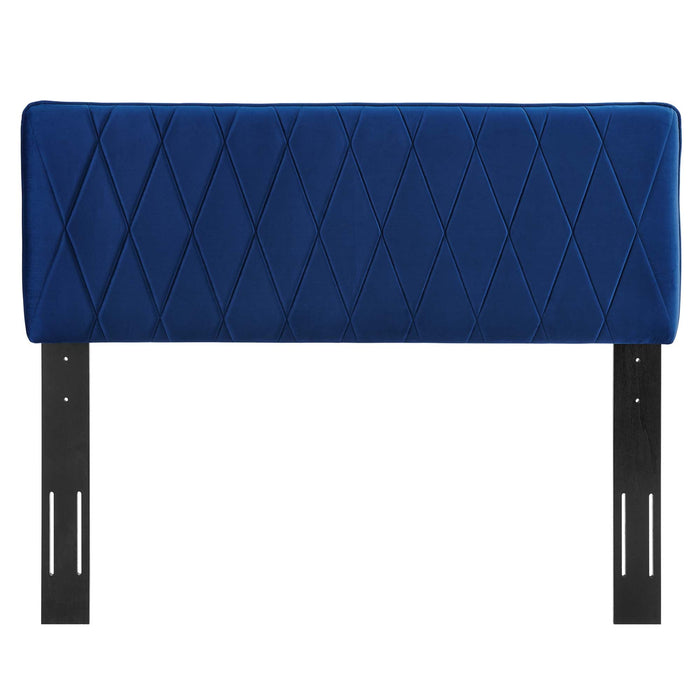 Leila Performance Velvet Headboard