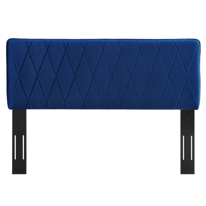 Leila Performance Velvet Headboard