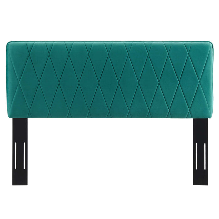 Leila Performance Velvet Headboard