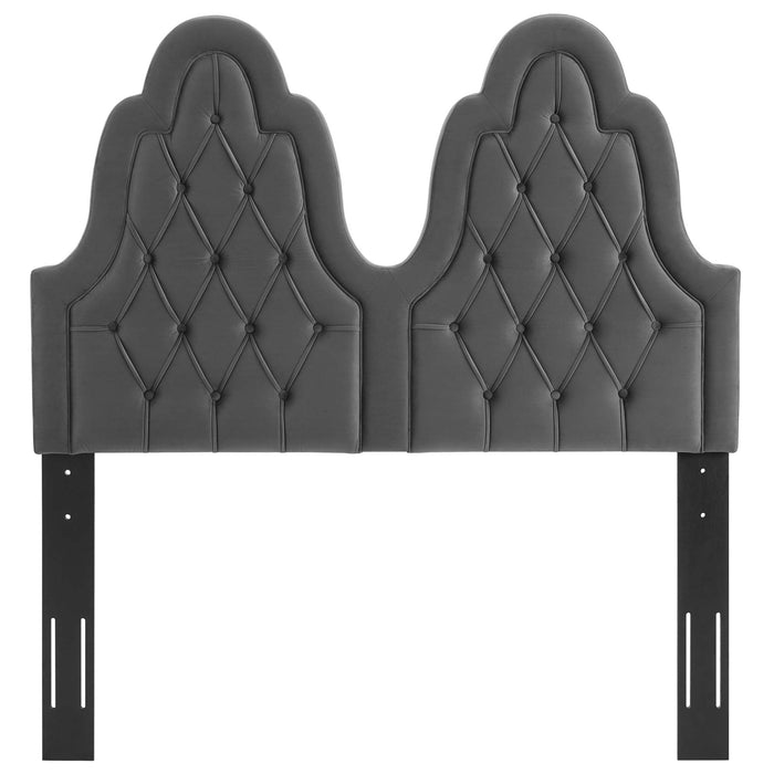 Augustine Tufted Performance Velvet Headboard